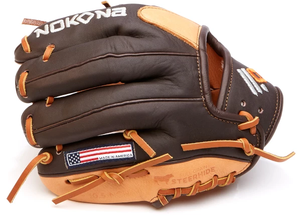 10.5 Inch Nokona Alpha Select S100 Youth Baseball/Softball Glove 5 10.5 Inch Nokona Alpha Select S100 Youth Baseball/Softball Glove - Image 3