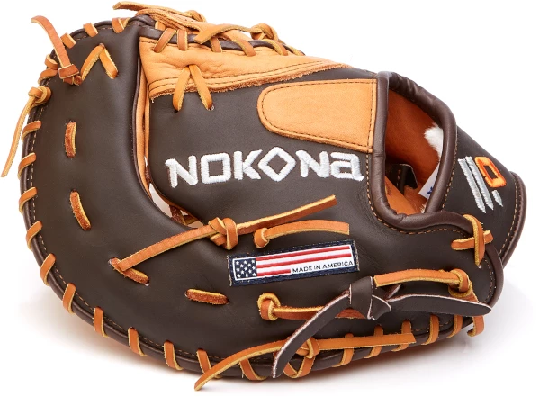 10.5 Inch Nokona Alpha Select S130 Youth Baseball Firstbase Mitt 5 10.5 Inch Nokona Alpha Select S130 Youth Baseball Firstbase Mitt - Image 3
