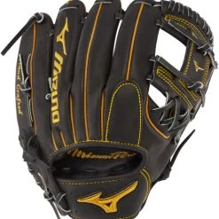 11.5 Inch Mizuno Pro GMP2BK-400S Adult Infield Baseball Glove 312668