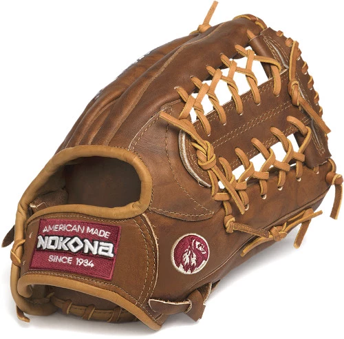 11.5 Inch Nokona Walnut W1150 Adult Infield Baseball Glove 3 11.5 Inch Nokona Walnut W1150 Adult Infield Baseball Glove