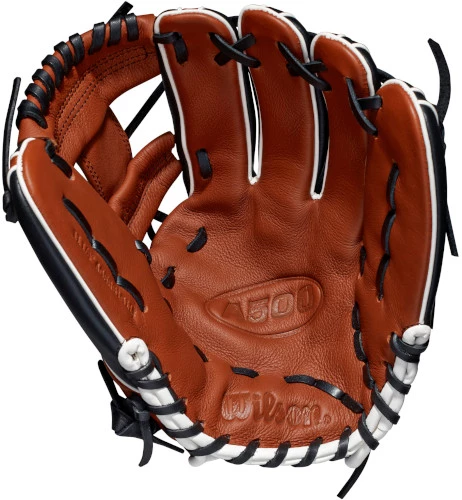 11.5 Inch Wilson A500 WTA05RB19115 Youth Infield Baseball Glove 4 11.5 Inch Wilson A500 WTA05RB19115 Youth Infield Baseball Glove - Image 2