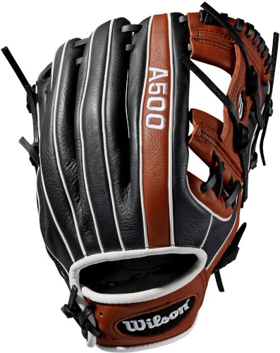 11.5 Inch Wilson A500 WTA05RB19115 Youth Infield Baseball Glove 3 11.5 Inch Wilson A500 WTA05RB19115 Youth Infield Baseball Glove