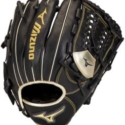 11.75 Inch Mizuno MVP Prime SE GMVP1175PSE8-Black/Gold Adult Infield Baseball Glove