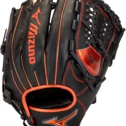 11.75 Inch Mizuno MVP Prime SE GMVP1175PSE8-Black/Red Adult Infield Baseball Glove