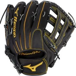 11.75 Inch Mizuno Pro GMP2BK-600D Adult Infield Baseball Glove 312667
