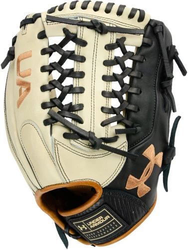 11.75 Inch Under Armour Genuine Pro 2.0 Cream/Black/Caramel Adult Infield Baseball Glove UAFGGP2-1175MT 3 11.75 Inch Under Armour Genuine Pro 2.0 Cream/Black/Caramel Adult Infield Baseball Glove UAFGGP2-1175MT