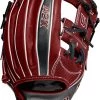11.75 Inch Wilson A2K Spin Control Adult Infield Baseball Glove WBW1004101175