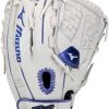 12.5 Inch Mizuno MVP Prime SE GMVP1250PSEF8-White/Royal Women's Fastpitch Softball Glove