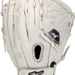12.5 Inch Mizuno MVP Prime SE GMVP1250PSEF8-White/Silver Women's Fastpitch Softball Glove
