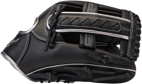 12.5 Inch Mizuno MVP Prime SE GMVP1250PSES8-Black/Silver Adult Slowpitch Softball Glove 5 12.5 Inch Mizuno MVP Prime SE GMVP1250PSES8-Black/Silver Adult Slowpitch Softball Glove - Image 3
