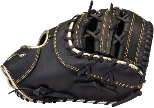 12.5 Inch Mizuno MVP Prime SE GXF50PSE8-Black/Gold Adult Baseball Firstbase Mitt 5 12.5 Inch Mizuno MVP Prime SE GXF50PSE8-Black/Gold Adult Baseball Firstbase Mitt - Image 3