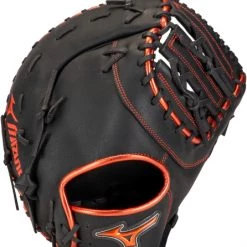 12.5 Inch Mizuno MVP Prime SE GXF50PSE8-Black/Red Adult Baseball Firstbase Mitt