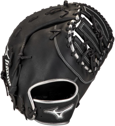 12.5 Inch Mizuno MVP Prime SE GXF50PSE8-Black/Silver Adult Baseball Firstbase Mitt 3 12.5 Inch Mizuno MVP Prime SE GXF50PSE8-Black/Silver Adult Baseball Firstbase Mitt