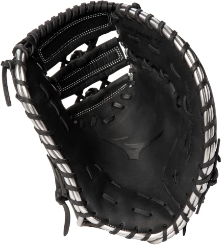 12.5 Inch Mizuno MVP Prime SE GXF50PSE8-Black/Silver Adult Baseball Firstbase Mitt 4 12.5 Inch Mizuno MVP Prime SE GXF50PSE8-Black/Silver Adult Baseball Firstbase Mitt - Image 2
