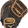 12.5 Inch Mizuno Pro Select GPS1BK-300FBM Adult Firstbase Baseball Mitt 312670 -Deals Ball Gloves Store 12 5 inch mizuno pro select gps1bk 300fbm adult firstbase baseball mitt 312670 8 1