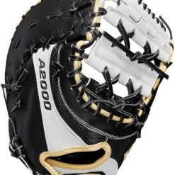 12 Inch Wilson A2000 SuperSkin WTA20RF19FP1BSS Women's Fastpitch Softball Firstbase Mitt