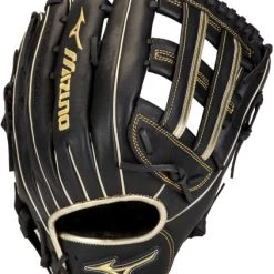 13 Inch Mizuno MVP Prime SE GMVP1300PSES8-Black/Gold Adult Slowpitch Softball Glove