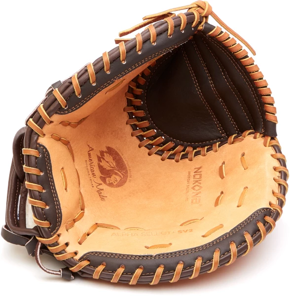 32.5 Inch Nokona Alpha SV2 Adult Baseball/Softball Catcher's Mitt 3 32.5 Inch Nokona Alpha SV2 Adult Baseball/Softball Catcher's Mitt - Image 2