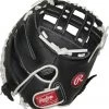 32.5 Inch Rawlings Shut Out RSOCM325BW Womens Fastpitch Softball Catcher Mitt