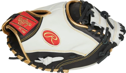 32 Inch Rawlings Encore ECCM32-23BW Adult Baseball Catcher Mitt 5 32 Inch Rawlings Encore ECCM32-23BW Adult Baseball Catcher Mitt - Image 3