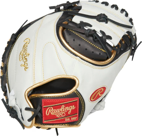 32 Inch Rawlings Encore ECCM32-23BW Adult Baseball Catcher Mitt 3 32 Inch Rawlings Encore ECCM32-23BW Adult Baseball Catcher Mitt