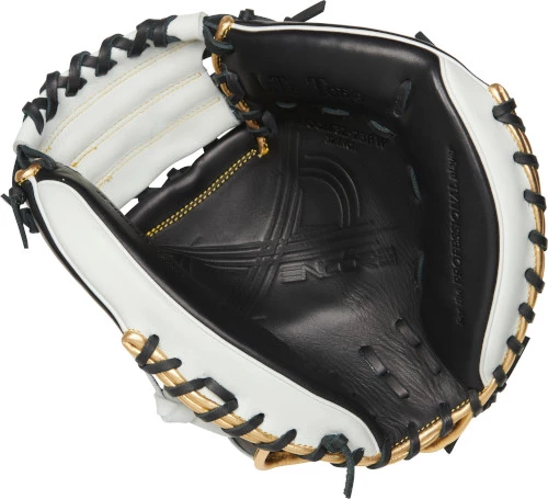 32 Inch Rawlings Encore ECCM32-23BW Adult Baseball Catcher Mitt 4 32 Inch Rawlings Encore ECCM32-23BW Adult Baseball Catcher Mitt - Image 2