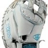 33 Inch Louisville Slugger Xeno WTLXNRF19CM Womens Fastpitch Softball Catcher Mitt