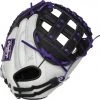 33 Inch Rawlings Liberty Advanced Color Series RLACM33FPPU Women's White/Purple/Black Fastpitch Softball Catcher Mitt 2 33 Inch Rawlings Liberty Advanced Color Series RLACM33FPPU Women's White/Purple/Black Fastpitch Softball Catcher Mitt -Deals Ball Gloves Store 33 inch rawlings liberty advanced color series rlacm33fppu women s white purple black fastpitch softball catcher mitt 10 1