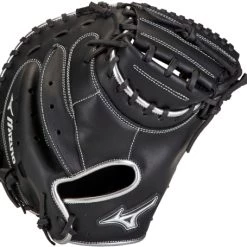 34 Inch Mizuno MVP Prime SE GXC50PSE8-Black/Silver Adult Baseball Catcher Mitt