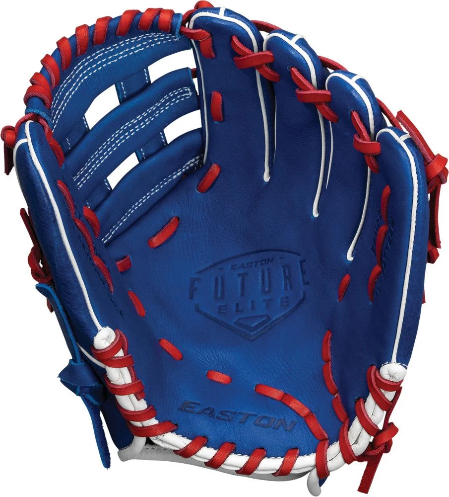 11 Inch Easton Future Elite Series Royal/Red/White Youth Infield Baseball Glove FE1100 4 11 Inch Easton Future Elite Series Royal/Red/White Youth Infield Baseball Glove FE1100 - Image 2