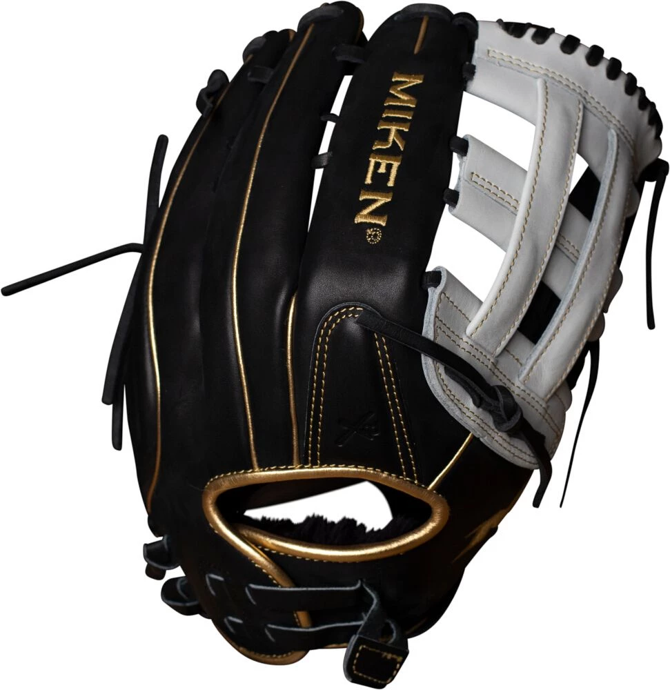 13 Inch Miken Pro Series Adult Slowpitch Softball Glove PRO130-BWG 3 13 Inch Miken Pro Series Adult Slowpitch Softball Glove PRO130-BWG