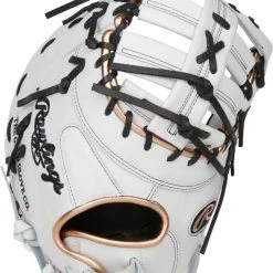 13 Inch Rawlings Heart Of The Hide Women's Fastpitch Softball Firstbase Mitt PRODCTSBW