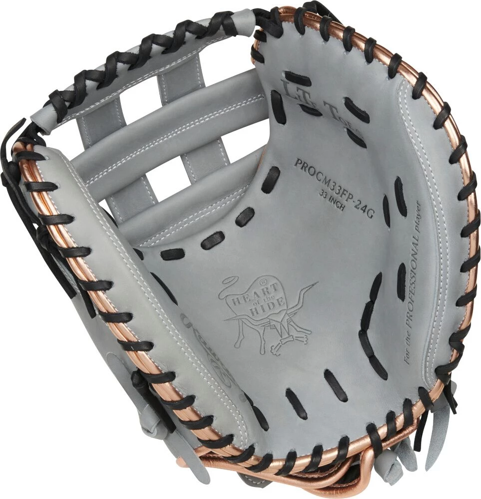 33 Inch Rawlings Heart Of The Hide Women's Fastpitch Softball Catcher's Mitt PROCM33FP-24G 4 33 Inch Rawlings Heart Of The Hide Women's Fastpitch Softball Catcher's Mitt PROCM33FP-24G - Image 2