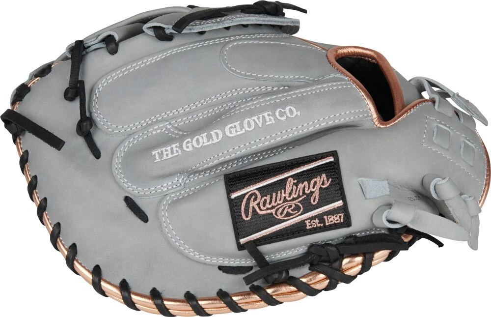 33 Inch Rawlings Heart Of The Hide Women's Fastpitch Softball Catcher's Mitt PROCM33FP-24G 5 33 Inch Rawlings Heart Of The Hide Women's Fastpitch Softball Catcher's Mitt PROCM33FP-24G - Image 3