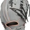 12.5 Inch Rawlings Liberty Advanced Color Series 4.0 Women's Fastpitch Softball Glove RLA125-18GRG