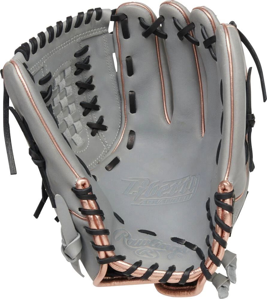 12.5 Inch Rawlings Liberty Advanced Color Series 4.0 Women's Fastpitch Softball Glove RLA125-18GRG 4 12.5 Inch Rawlings Liberty Advanced Color Series 4.0 Women's Fastpitch Softball Glove RLA125-18GRG - Image 2