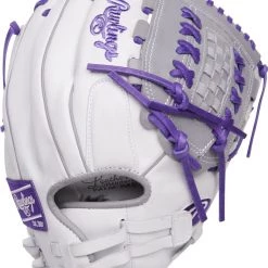 12.5 Inch Rawlings Liberty Advanced Color Series 4.0 Women's Fastpitch Softball Glove RLA125-18WPG