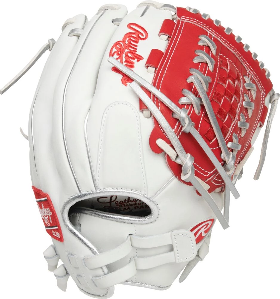 12.5 Inch Rawlings Liberty Advanced Color Series 4.0 Women's Fastpitch Softball Glove RLA125-18WSP 3 12.5 Inch Rawlings Liberty Advanced Color Series 4.0 Women's Fastpitch Softball Glove RLA125-18WSP