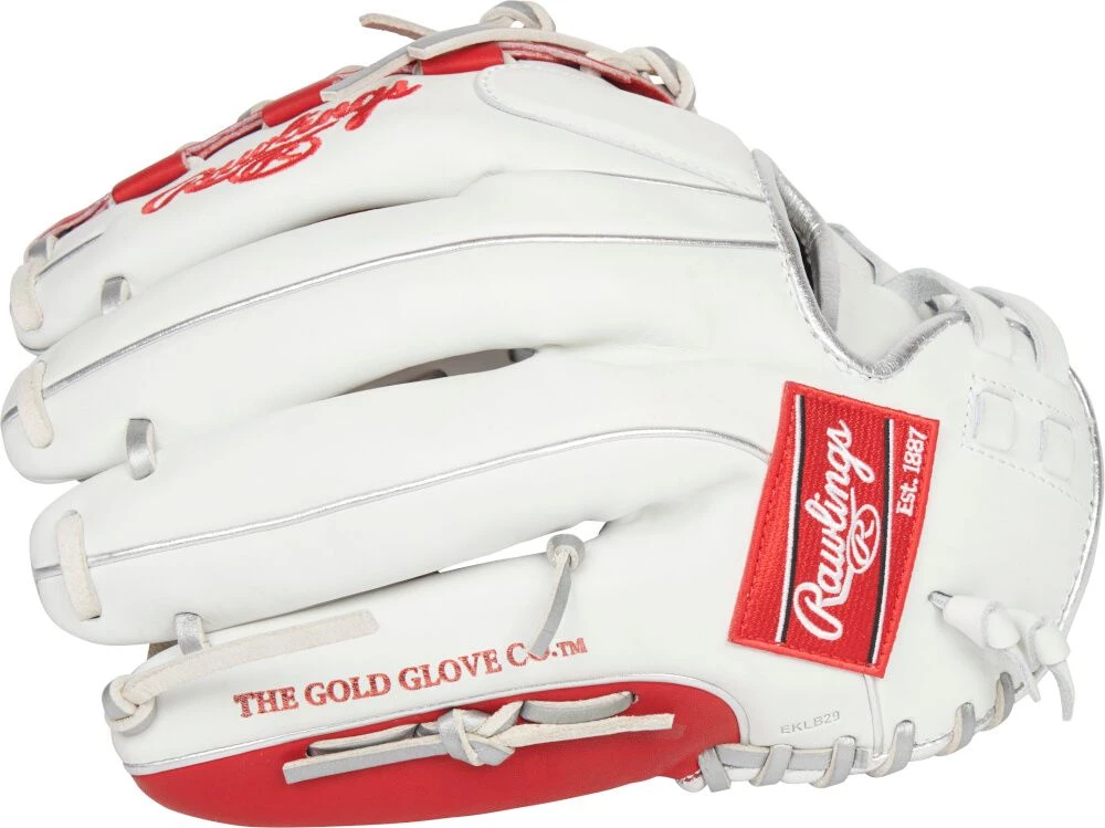 12.5 Inch Rawlings Liberty Advanced Color Series 4.0 Women's Fastpitch Softball Glove RLA125-18WSP 5 12.5 Inch Rawlings Liberty Advanced Color Series 4.0 Women's Fastpitch Softball Glove RLA125-18WSP - Image 3