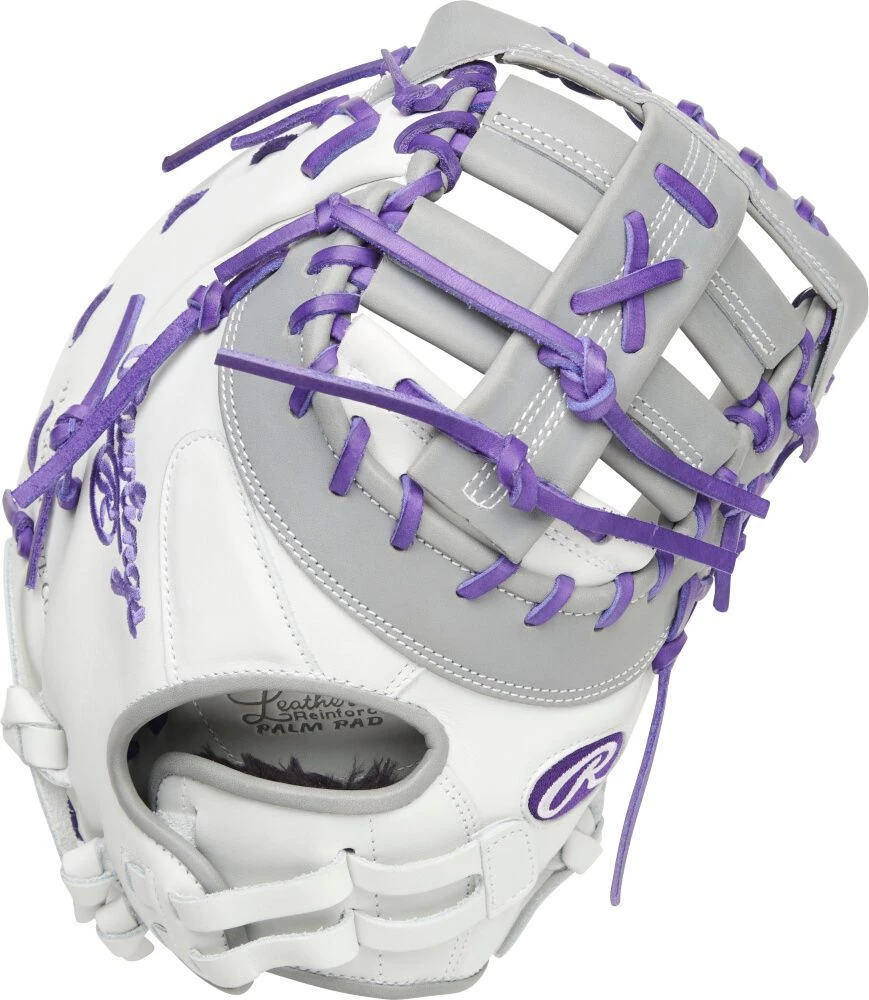 13 Inch Rawlings Liberty Advanced Color Series 4.0 Women's Fastpitch Softball Firstbase Mitt RLADCTSBWPG 3 13 Inch Rawlings Liberty Advanced Color Series 4.0 Women's Fastpitch Softball Firstbase Mitt RLADCTSBWPG