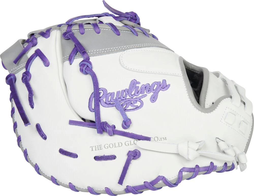 13 Inch Rawlings Liberty Advanced Color Series 4.0 Women's Fastpitch Softball Firstbase Mitt RLADCTSBWPG 5 13 Inch Rawlings Liberty Advanced Color Series 4.0 Women's Fastpitch Softball Firstbase Mitt RLADCTSBWPG - Image 3