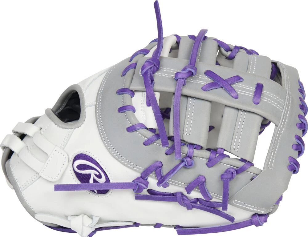 13 Inch Rawlings Liberty Advanced Color Series 4.0 Women's Fastpitch Softball Firstbase Mitt RLADCTSBWPG 6 13 Inch Rawlings Liberty Advanced Color Series 4.0 Women's Fastpitch Softball Firstbase Mitt RLADCTSBWPG - Image 4