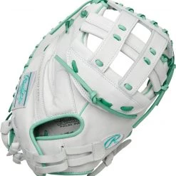 34 Inch Rawlings Liberty Advanced Color Series 4.0 Women's Fastpitch Softball Catcher's Mitt RLACM34FPWM