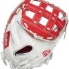 34 Inch Rawlings Liberty Advanced Color Series 4.0 Women's Fastpitch Softball Catcher's Mitt RLACM34FPWSP
