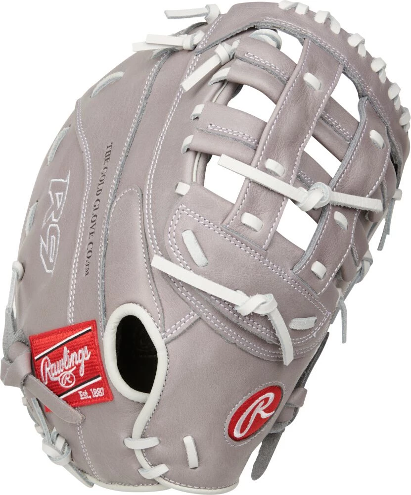 12.5 Inch Rawlings R9 Women's Fastpitch Softball Firstbase Mitt R9SBFBM-17G 3 12.5 Inch Rawlings R9 Women's Fastpitch Softball Firstbase Mitt R9SBFBM-17G