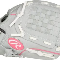 10 Inch Rawlings Sure Catch Girl's Fastpitch Softball Glove SCSB100P -Deals Ball Gloves Store rawlings sure catch 10 inch girls fastpitch softball glove scsb100p 11 1