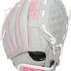 10 Inch Rawlings Sure Catch Girl's Fastpitch Softball Glove SCSB100P