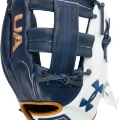 Under Armour Genuine Pro 2.0 11.75 Inch Navy/White/Caramel Adult Infield Baseball Glove UAFGGP2-1175SP