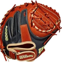 34 Inch Wilson A2000 SuperSkin 1790 Adult Baseball Catcher Mitt WBW10011834