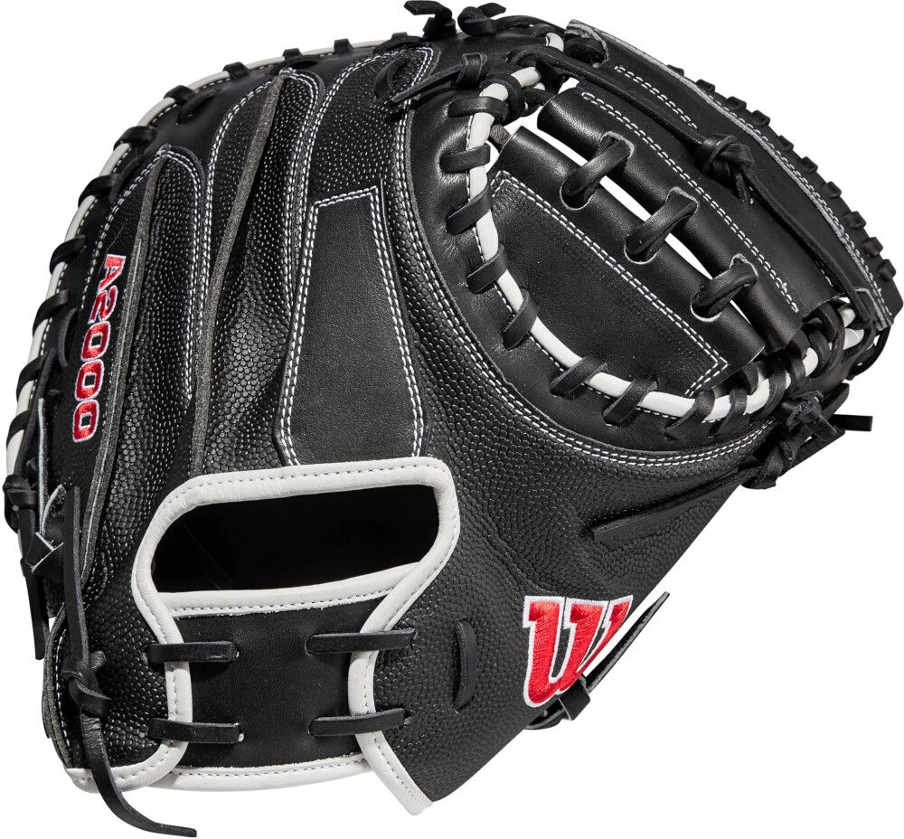 33.5 Inch Wilson A2000 SuperSkin Adult Baseball Catcher Mitt WBW100401335 3 33.5 Inch Wilson A2000 SuperSkin Adult Baseball Catcher Mitt WBW100401335